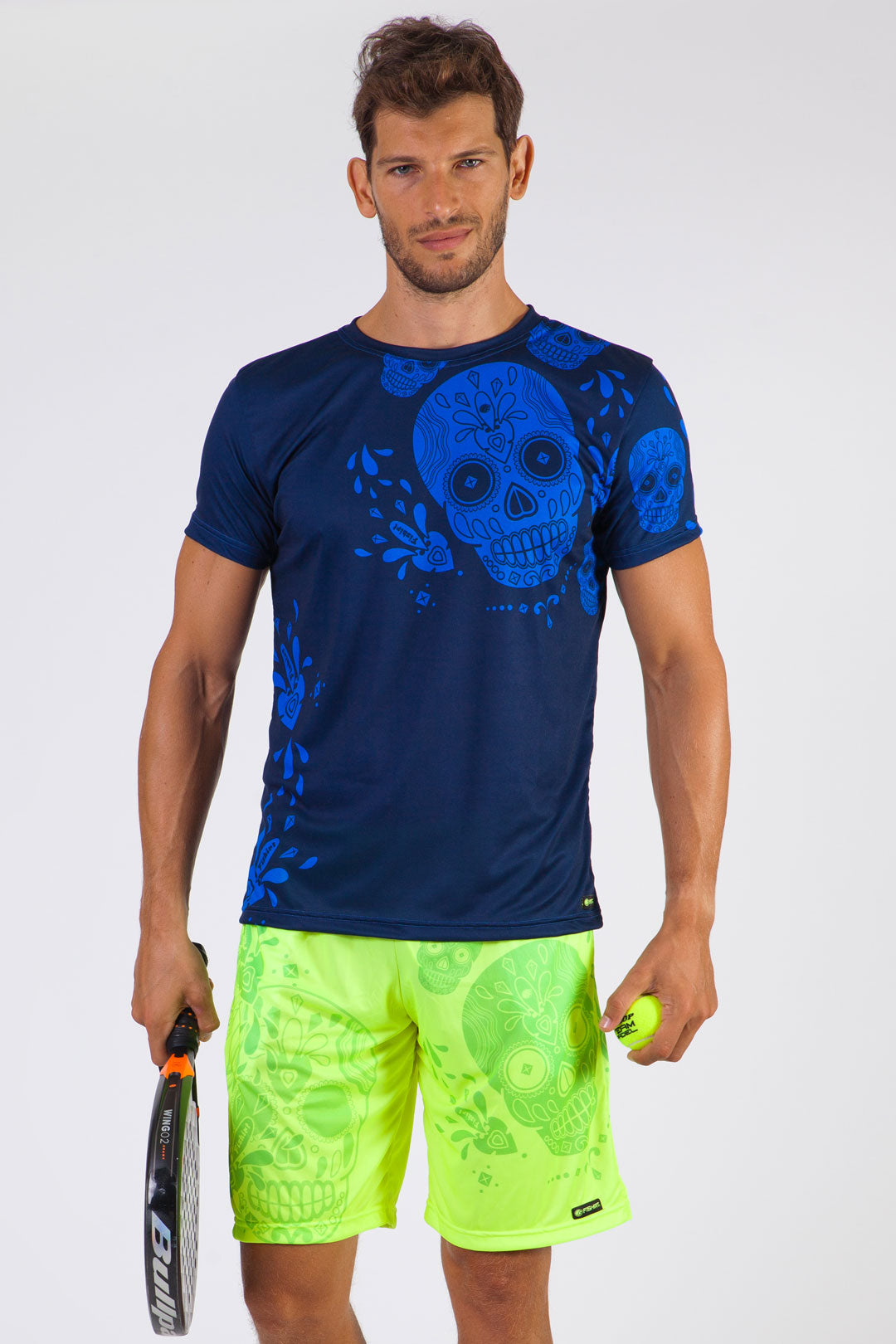T-shirt Sport FlatMuertos - Blu
