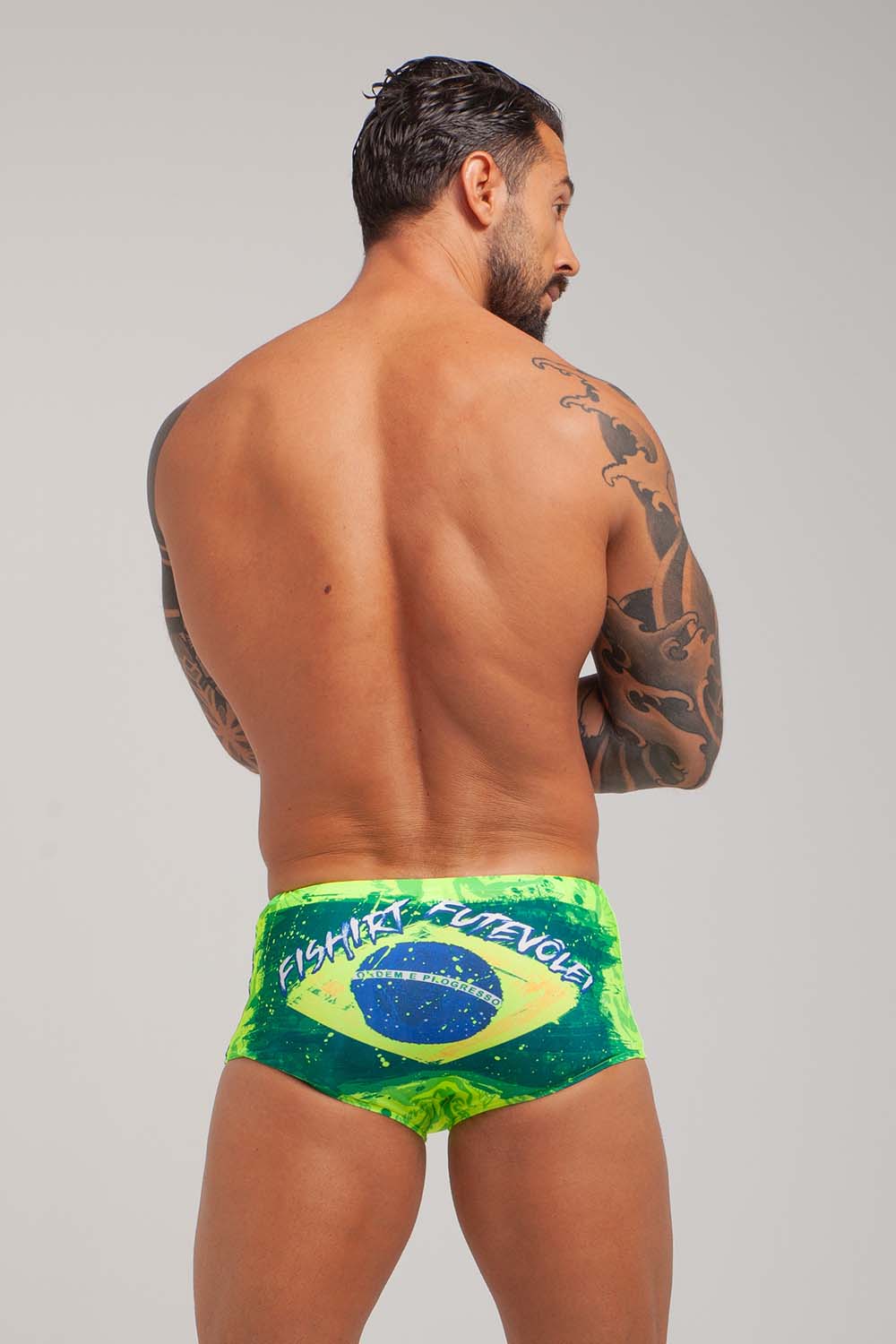 Brazil Flag Mens Sunga Sunga Parigamba Brasil – FishirtShop