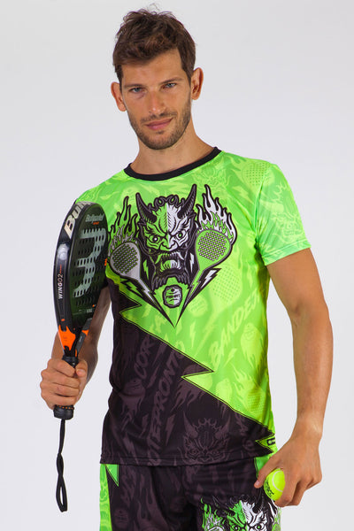 T-shirt Sport Bandeja - Lime
