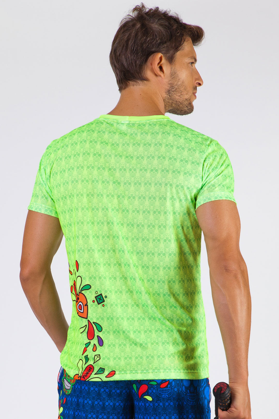T-shirt Sport Muertos - Lime
