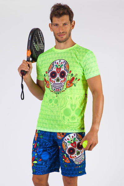 T-shirt Sport Muertos - Lime